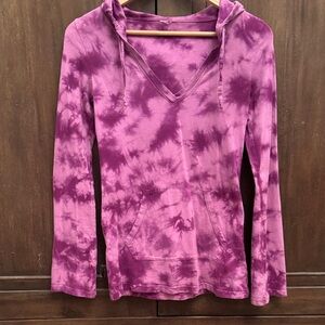 Source Unknown Purple Tie-Dye Hoodie